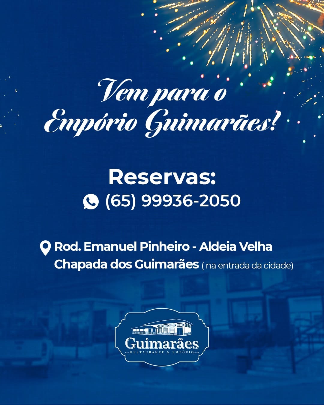 Réveillon 2025 no Empório Guimarães promete uma virada inesquecível em Chapada dos Guimarães; SAIBA TUDO