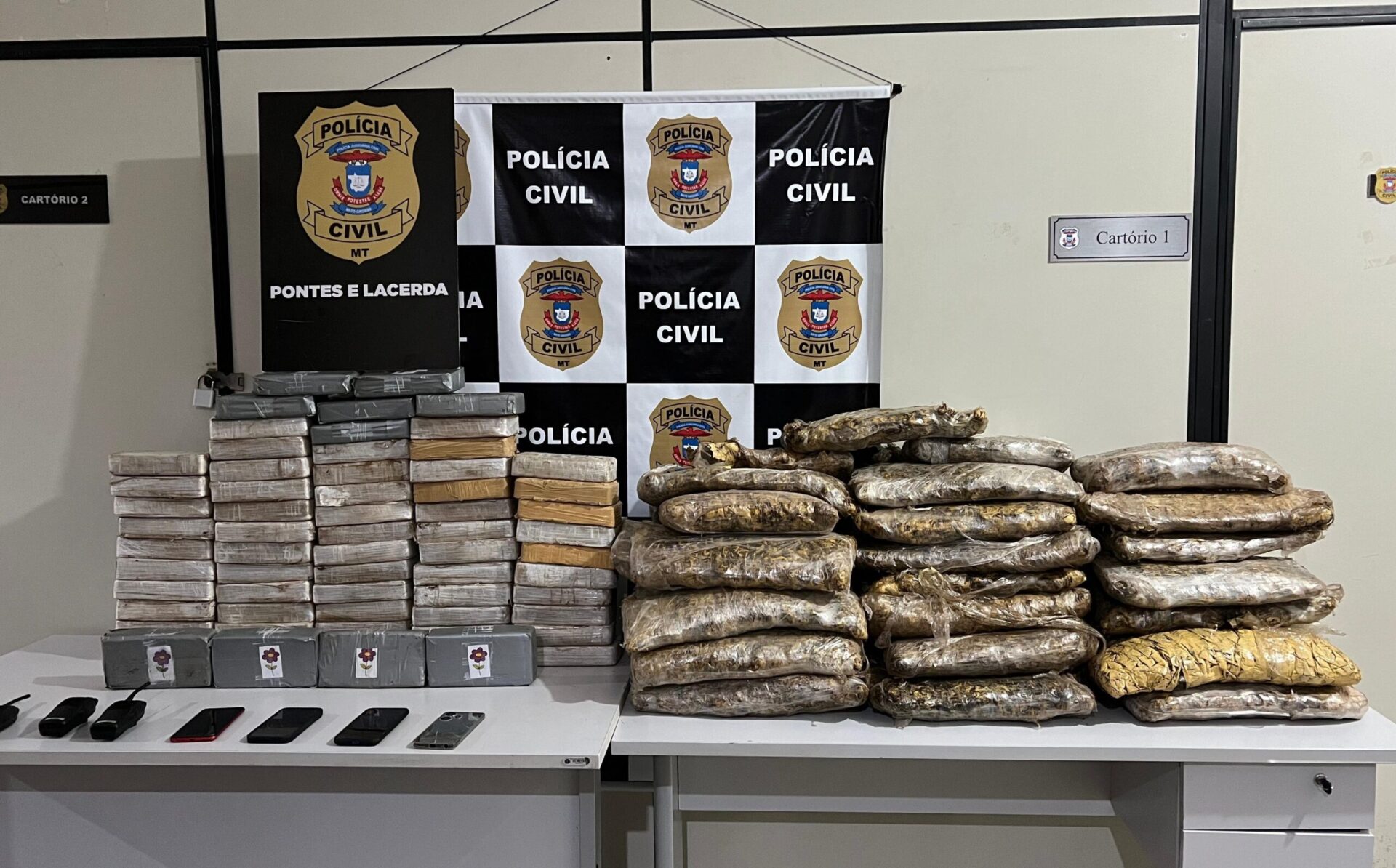 Polícia Civil captura 115 Kg de drogas na fronteira