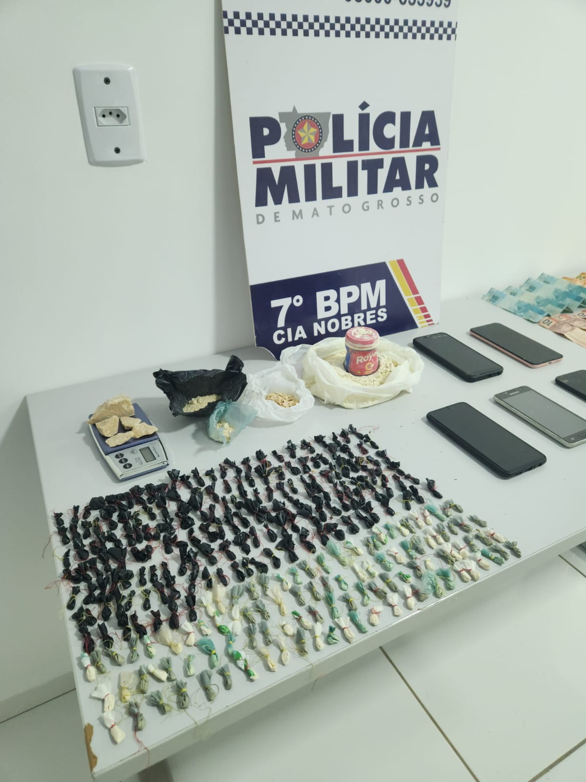 Operação Policial em Nobres Resulta na Detenção de Membros de Organização Criminosa