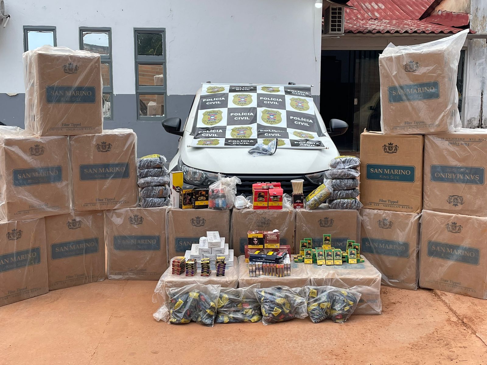 Detenção por Contrabando e Porte Ilegal de Armas em Porto Alegre do Norte
