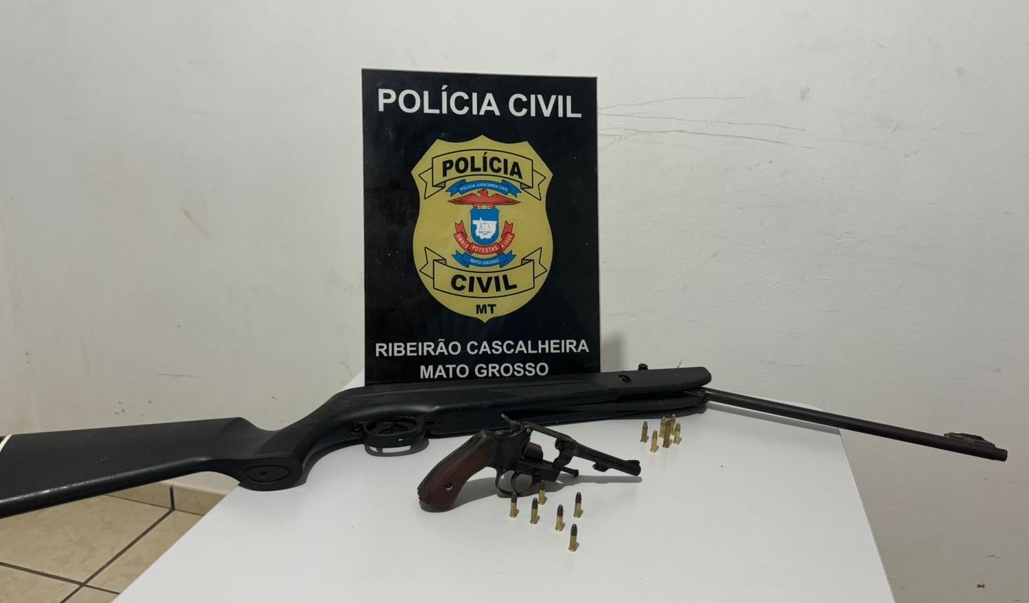 Operação da Polícia Civil em Ribeirão Cascalheira: Recuperação de Gado Furtado e Apreensão de Armas