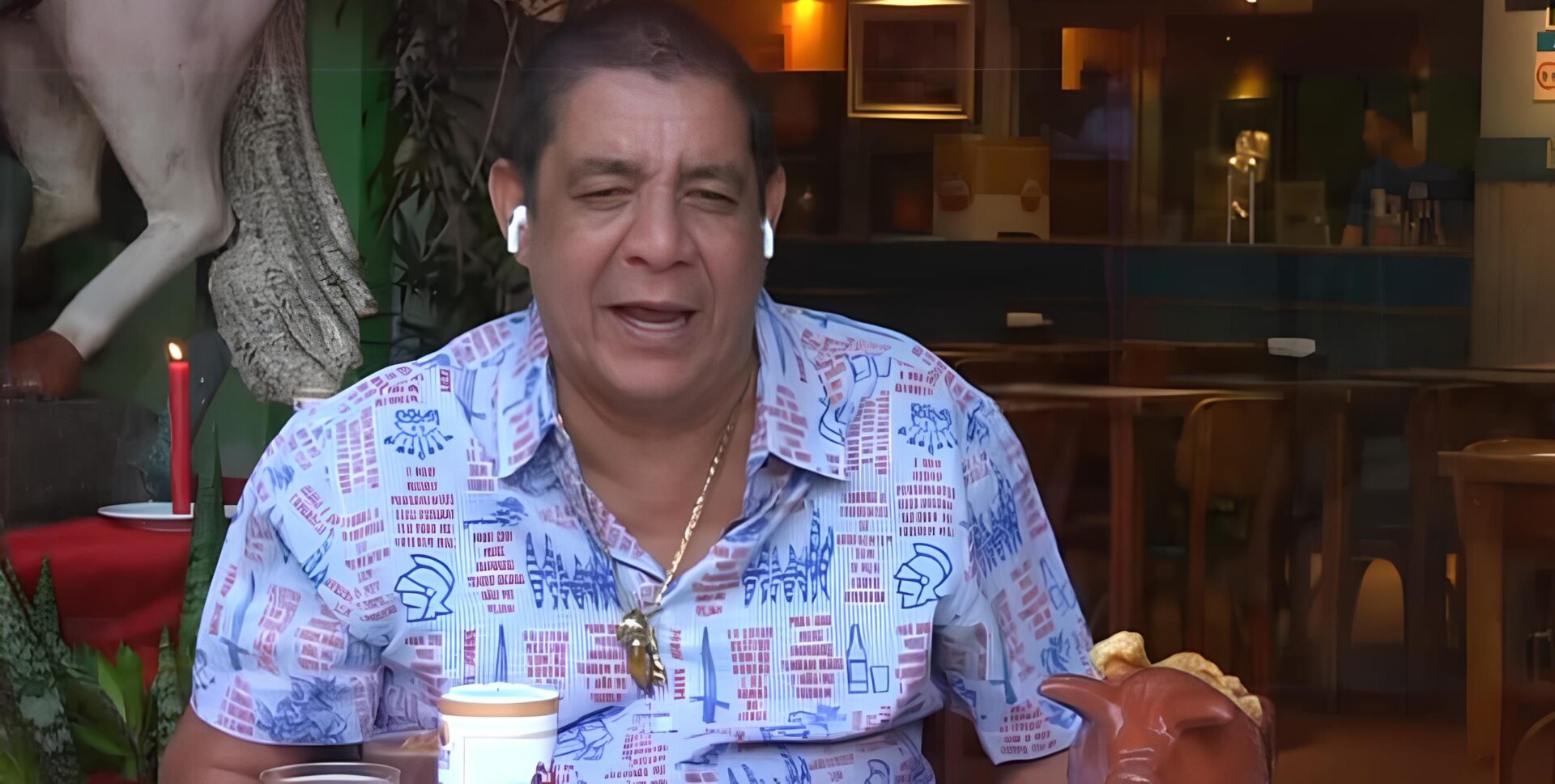 Zeca Pagodinho comete gafe no Mais Você: “Fala, Louro José! José não! José Morreu”