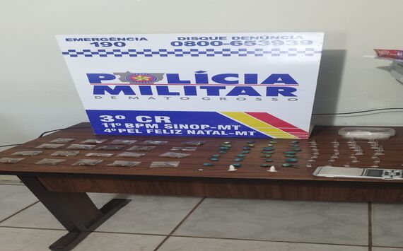 Polícia intercepta tráfico na rodovia MT 225 em Feliz Natal