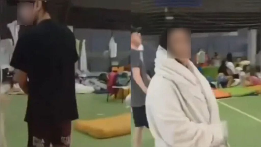 CASAL É FLAGRADO FAZENDO SEXO EM ABRIGO PARA VÍTIMAS NO RIO GRANDE DO SUL