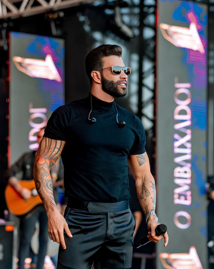 Gusttavo Lima em Show Esquenta Expo Cárceres