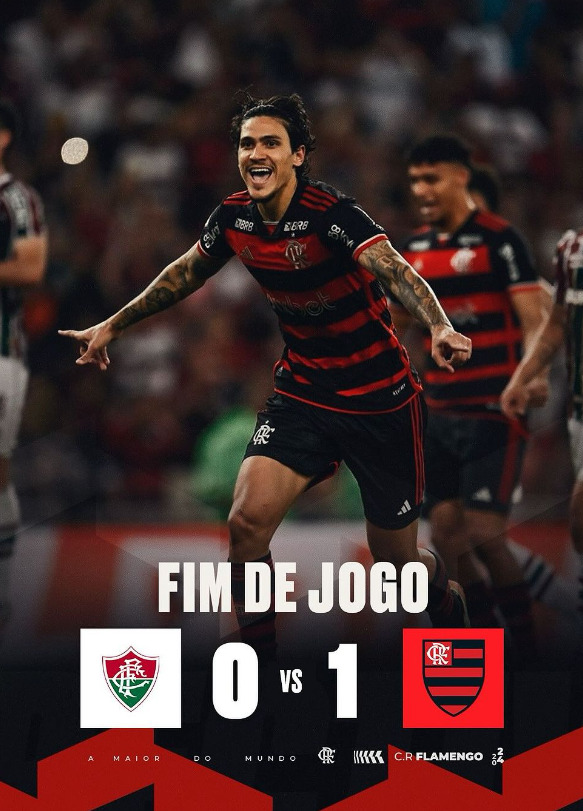 Pedro faz o gol decisivo