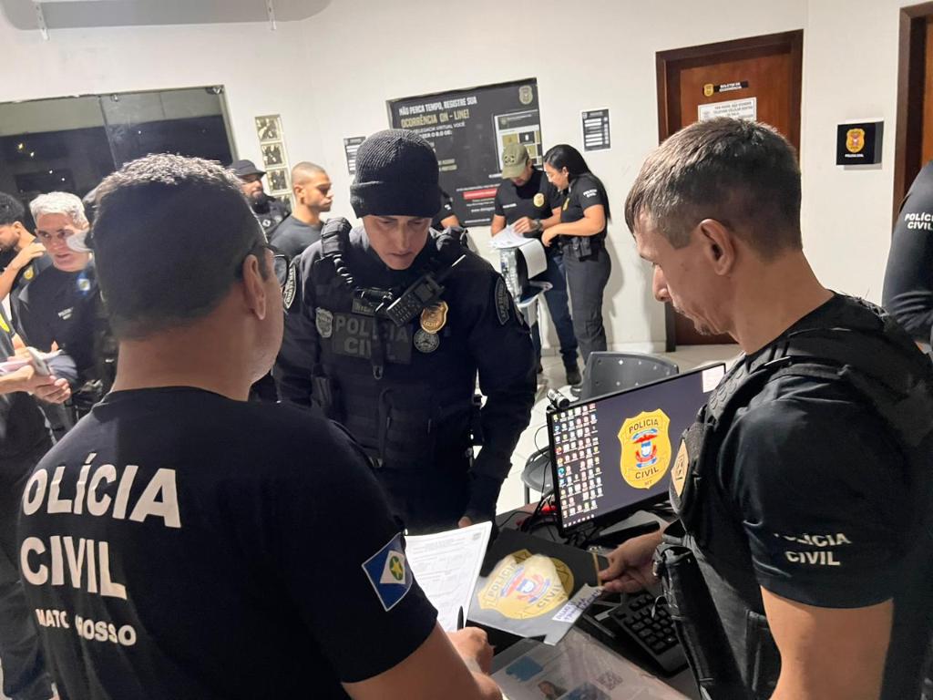 Operação Assintonia cumpre mais de 10 mandados de prisão em Mato Grosso; veja vídeo