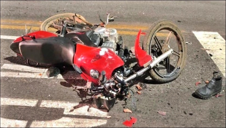 Acidente entre motocicletas em Sinop resulta em morte; veja vídeo