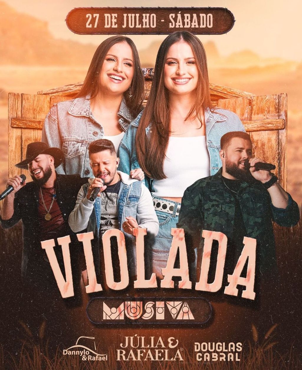 Cuiabá vai tremer com Júlia e Rafaela na Violada Musiva; saiba como garantir seu ingresso