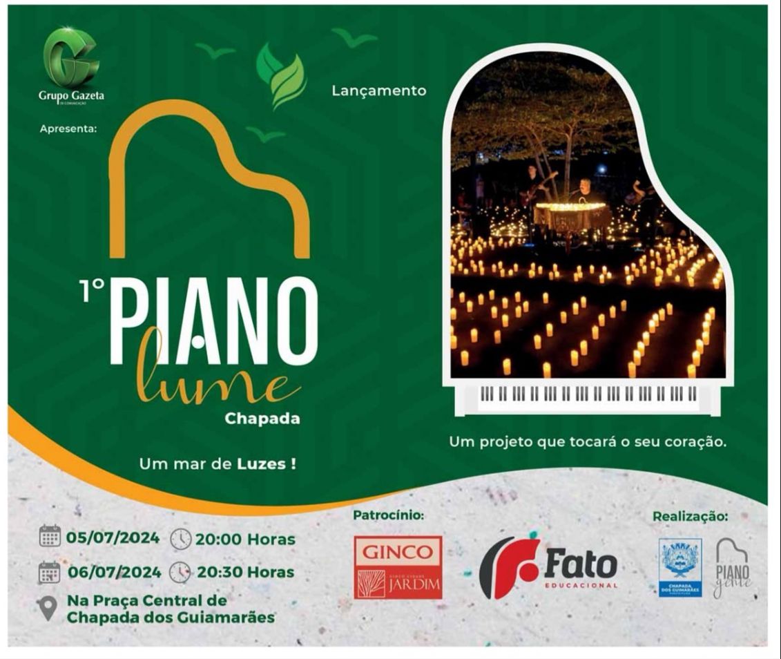 Descubra a magia do 'Piano Lume' na Chapada dos Guimarães; veja vídeo
