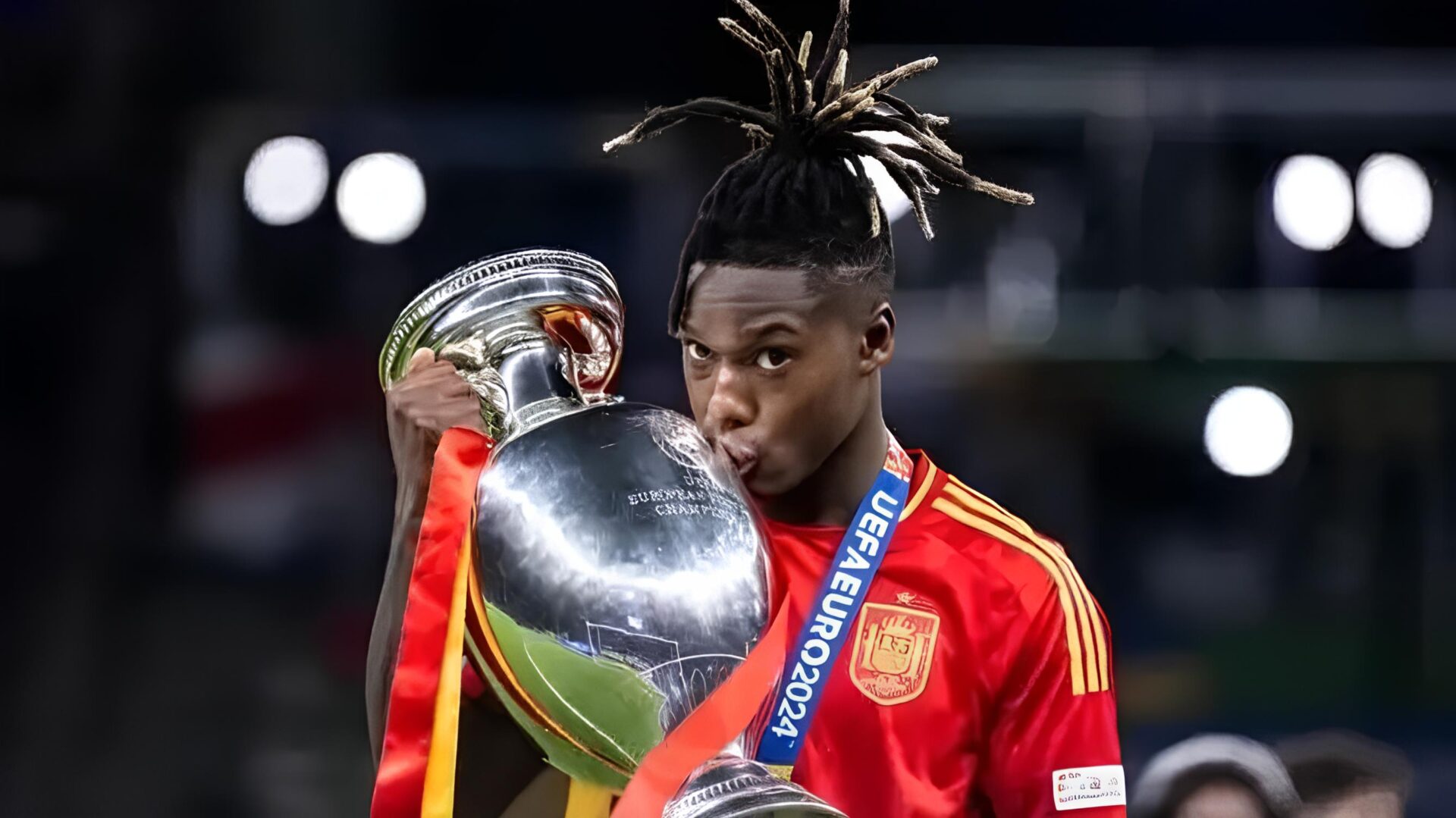Nico Williams, destaque da Espanha no título da Eurocopa