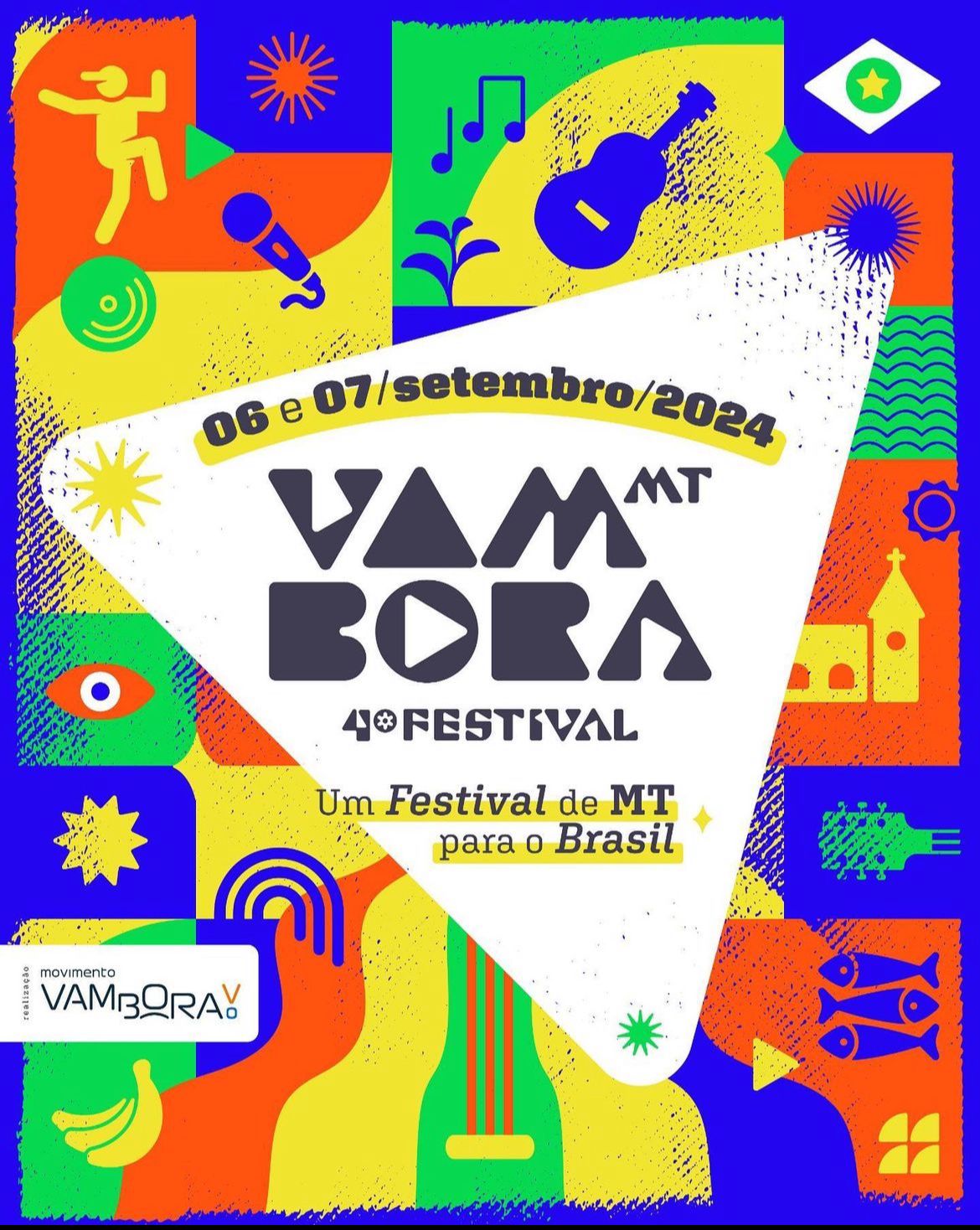 Festival Vambora 2024; Um encontro de ritmos e gerações na Arena Pantanal