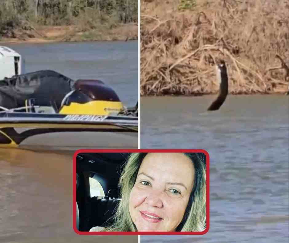 Mulher de 61 anos morre em acidente de lancha em rio Araguaia