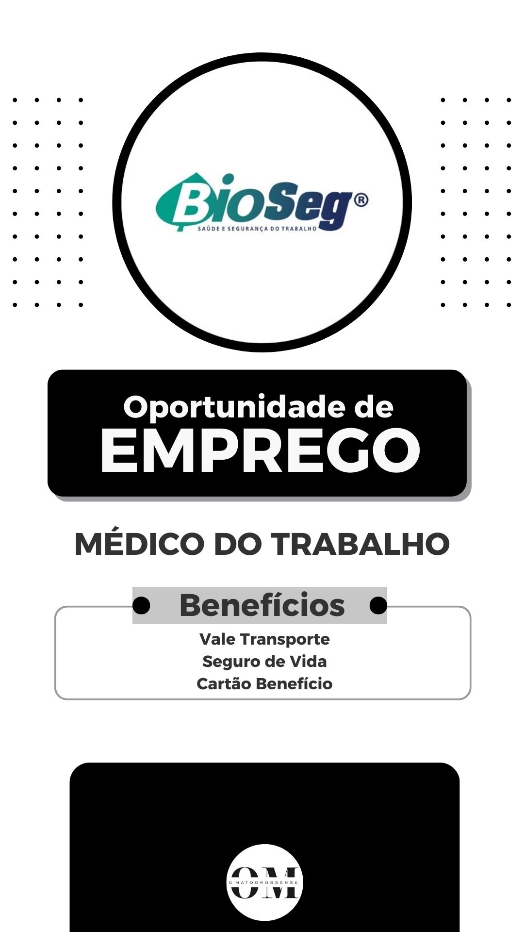 vaga de emprego na bioseg mt