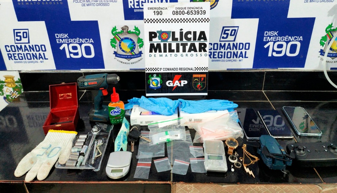 Dois homens são presos por tráfico no bairro Mangueiras em Barra do Garças