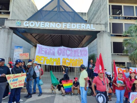 MST de Mato Grosso marcha em Cuiabá por orçamento para Reforma Agrária