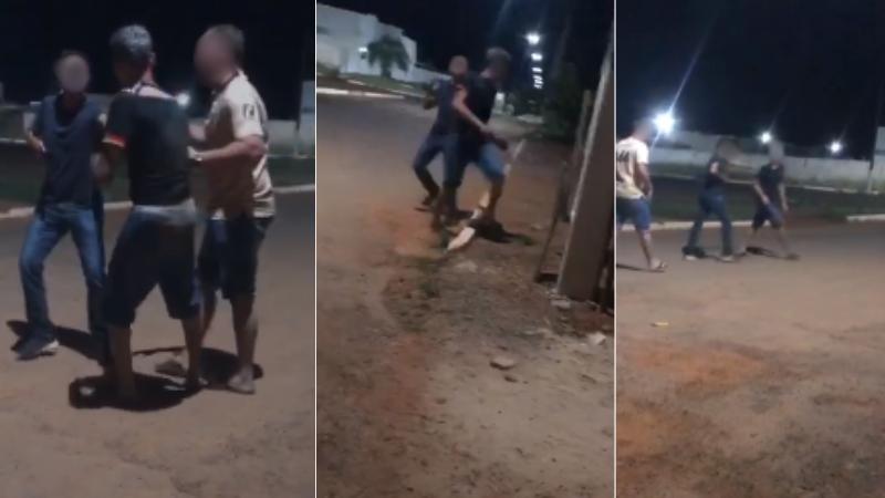 Policial é filmado agredindo menor de idade no interior de MT