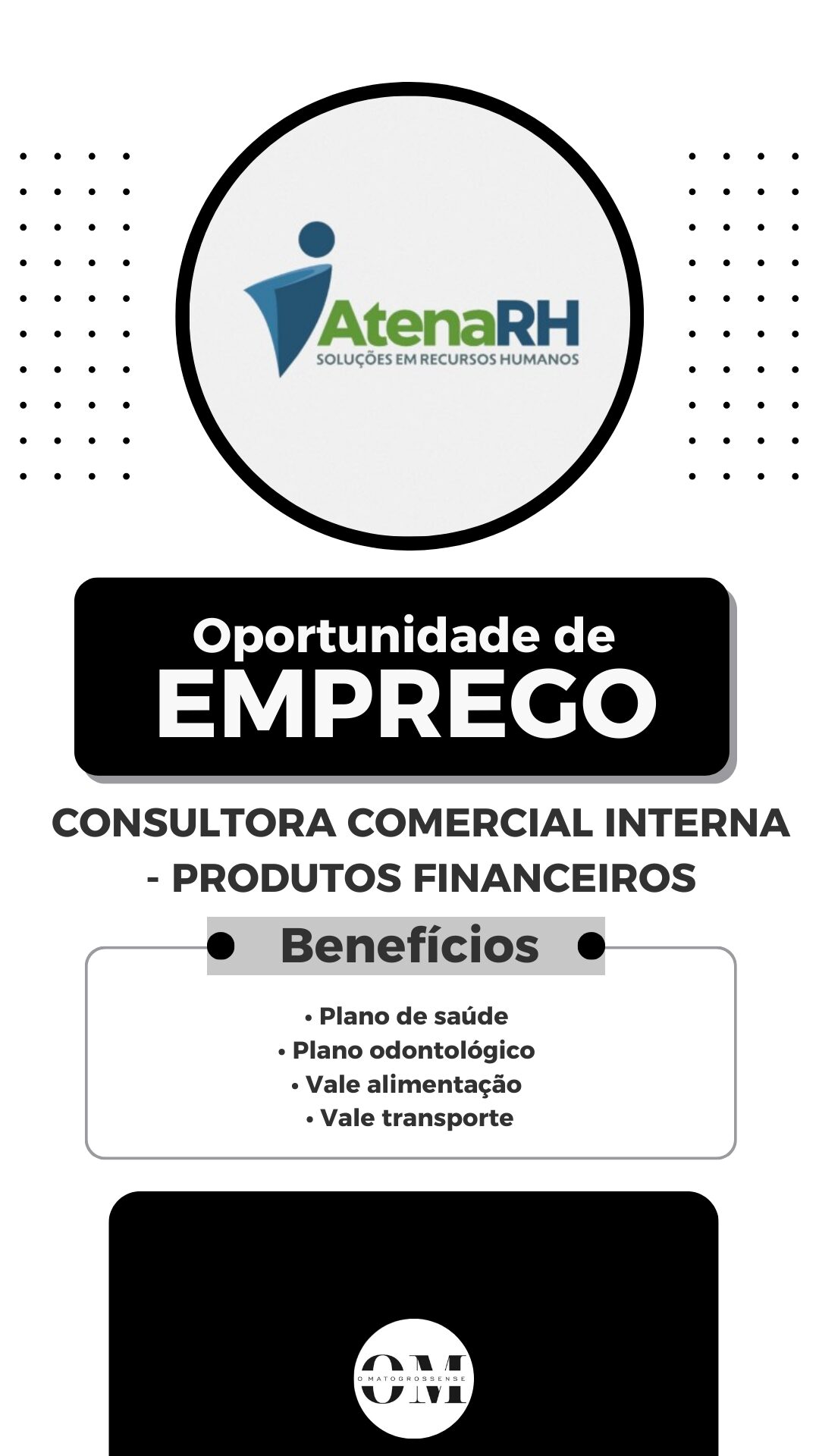 Consultora comercial interna - produtos financeiros