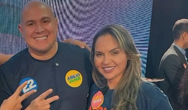 Abilio Brunini e Vânia Garcia