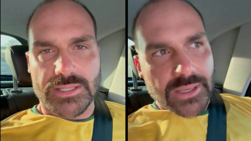Eduardo Bolsonaro critica Pablo Marçal após denúncia de envolvimento com o PCC; veja vídeo