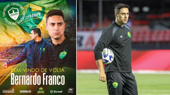 Cuiabá contrata Bernardo Franco como novo técnico