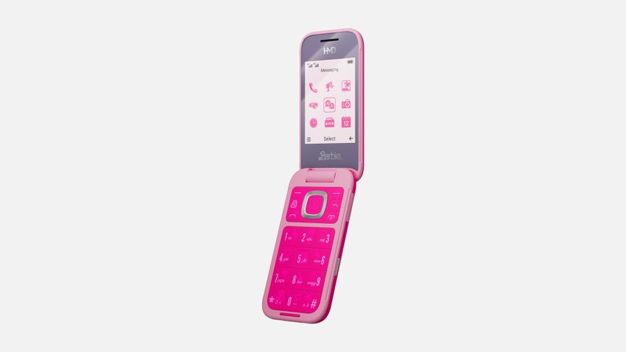 Celular da Barbie promete resgatar a nostalgia; ENTENDA A PARCERIA ENTRE MATTEL E NOKIA 
