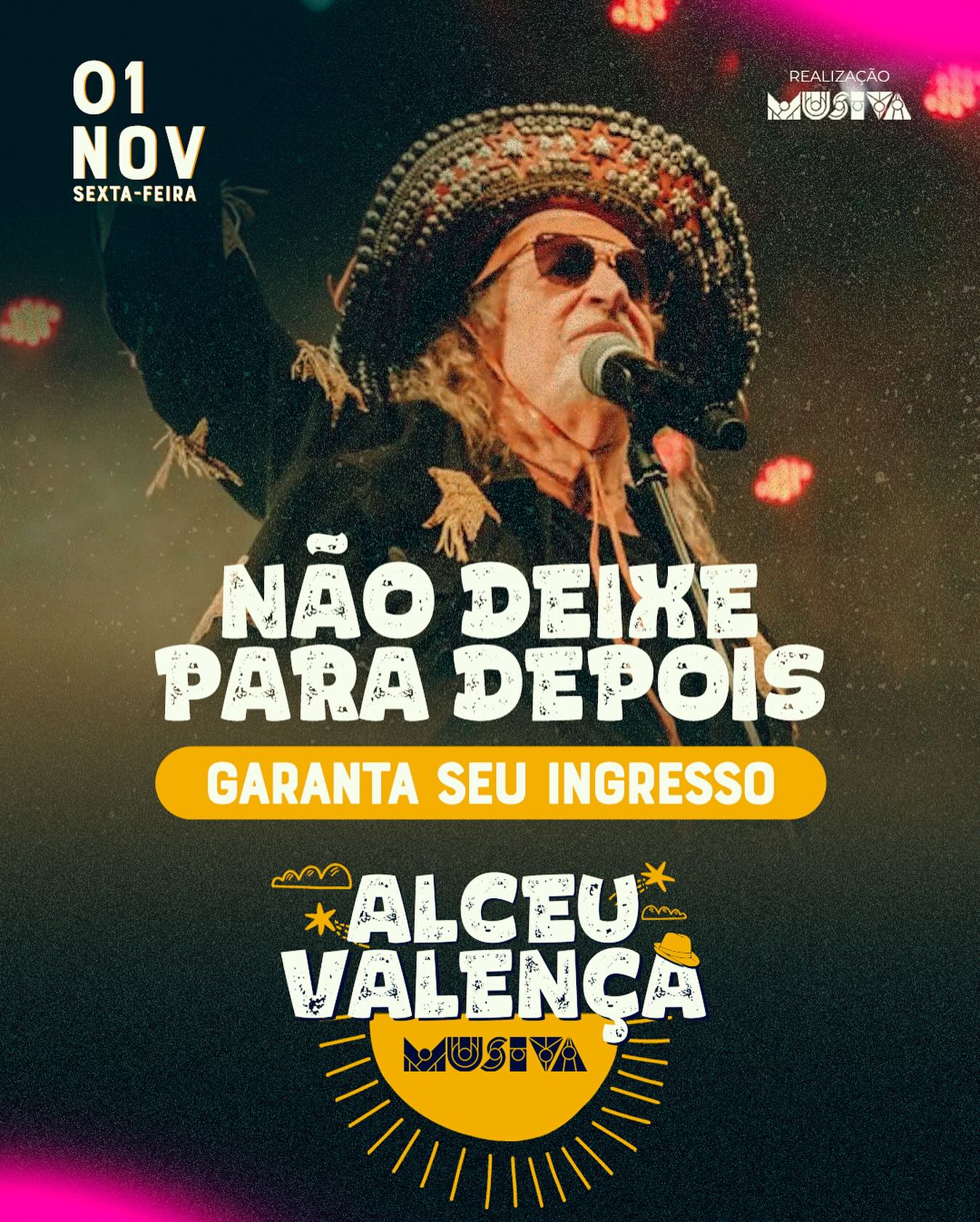 Alceu Valença sacode Cuiabá com show na Musiva; SAIBA TUDO