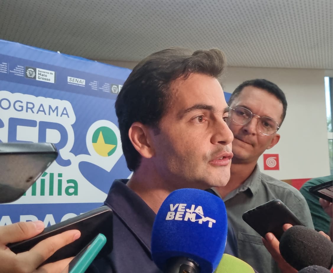Fábio Garcia promete responder ataques contra Eduardo Botelho "à altura" durante campanha à Prefeitura de Cuiabá