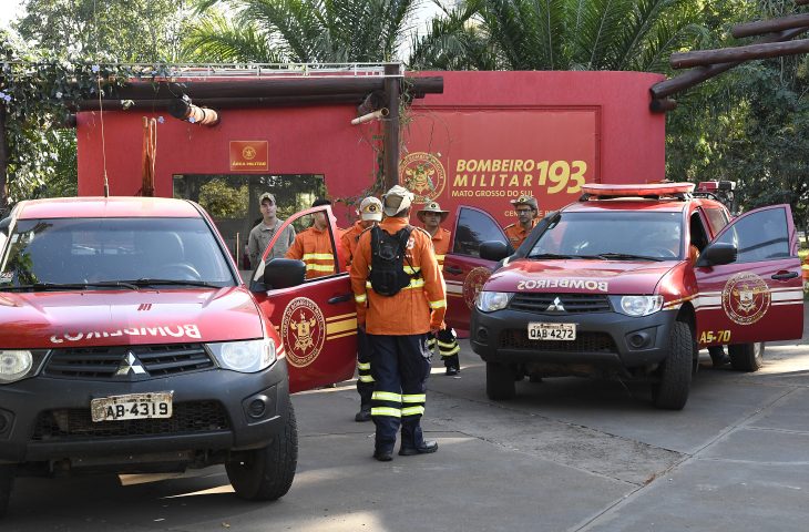 Incêndio atinge empresa de açaí em Cuiabá, mas Bombeiros controlam as chamas a tempo