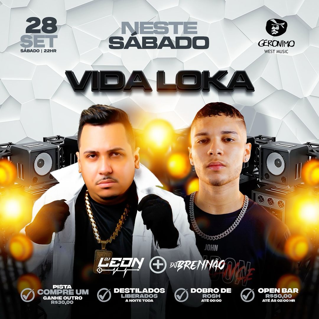 Festa Vida Loka promete agitar o Geronimo neste sábado; VEJA VÍDEO