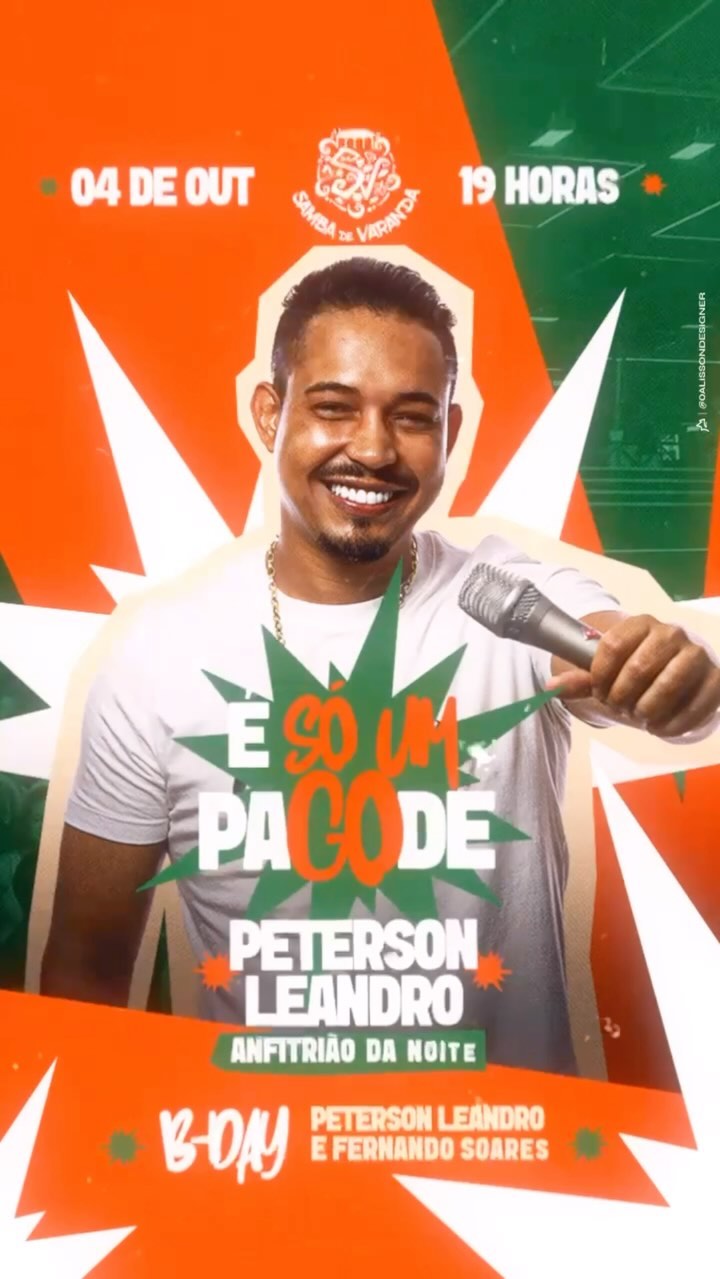 Samba de Varanda celebra aniversário de Peterson Leandro e Gab Gol; VEJA VÍDEO