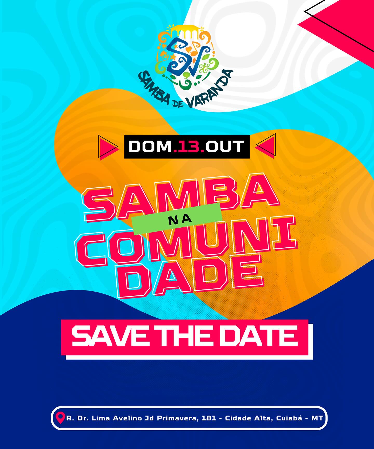 Samba na Comunidade: celebre a tradição e a música em Cuiabá; SAIBA TUDO
