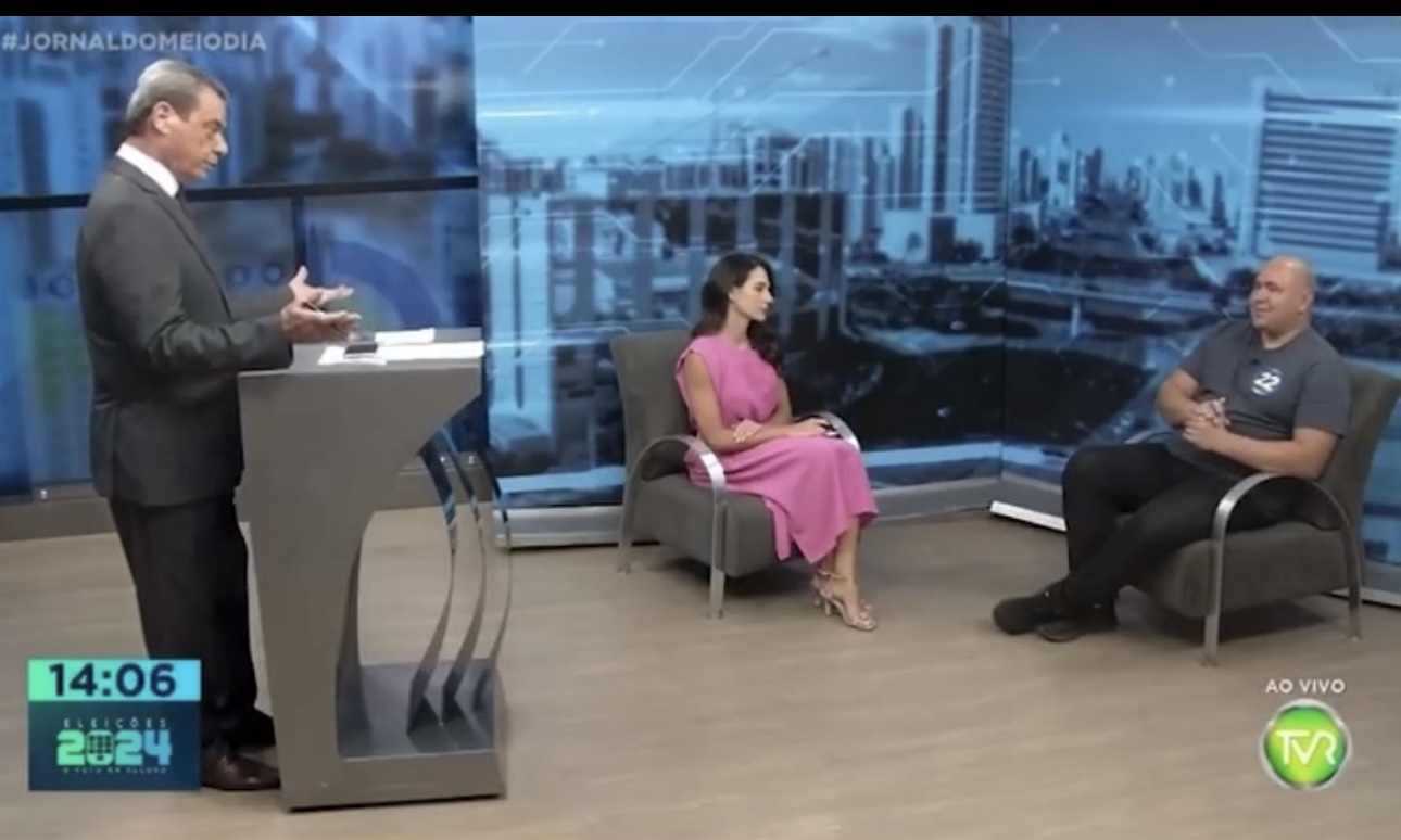 Abilio Brunini discute com jornalista