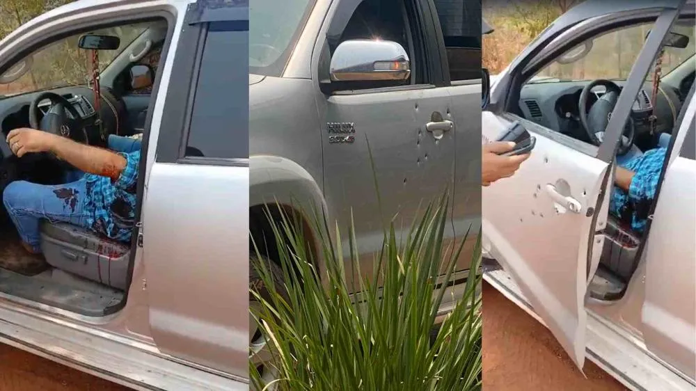 Gerente de fazenda e esposa são baleados em tentativa de homicídio em Vila Bela