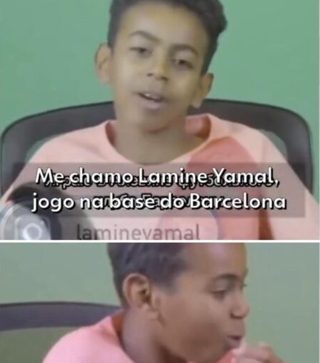 Vídeo mostra Yamal aos 11 anos reagindo a lances de Ronaldinho: "Parece que joga com crianças"