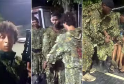 Polícia militar prende grupo tentando invadir comunidade em Bangu; VEJA VÍDEO