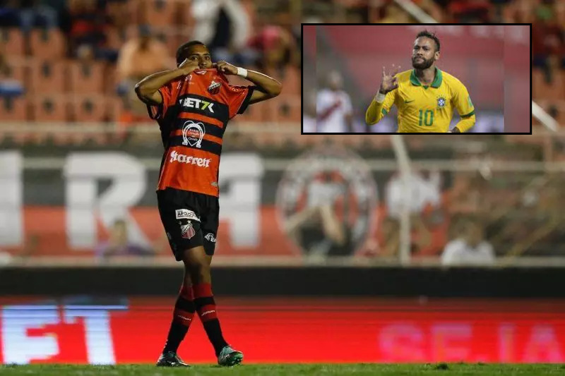 Neymar se solidariza com Leozinho após cartão amarelo por lambreta na Série B