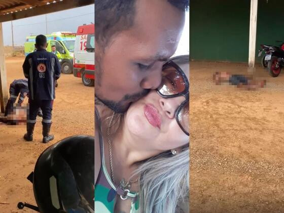 Mulher mata homem com golpes de faca no patio da empresa em Sorriso/MT