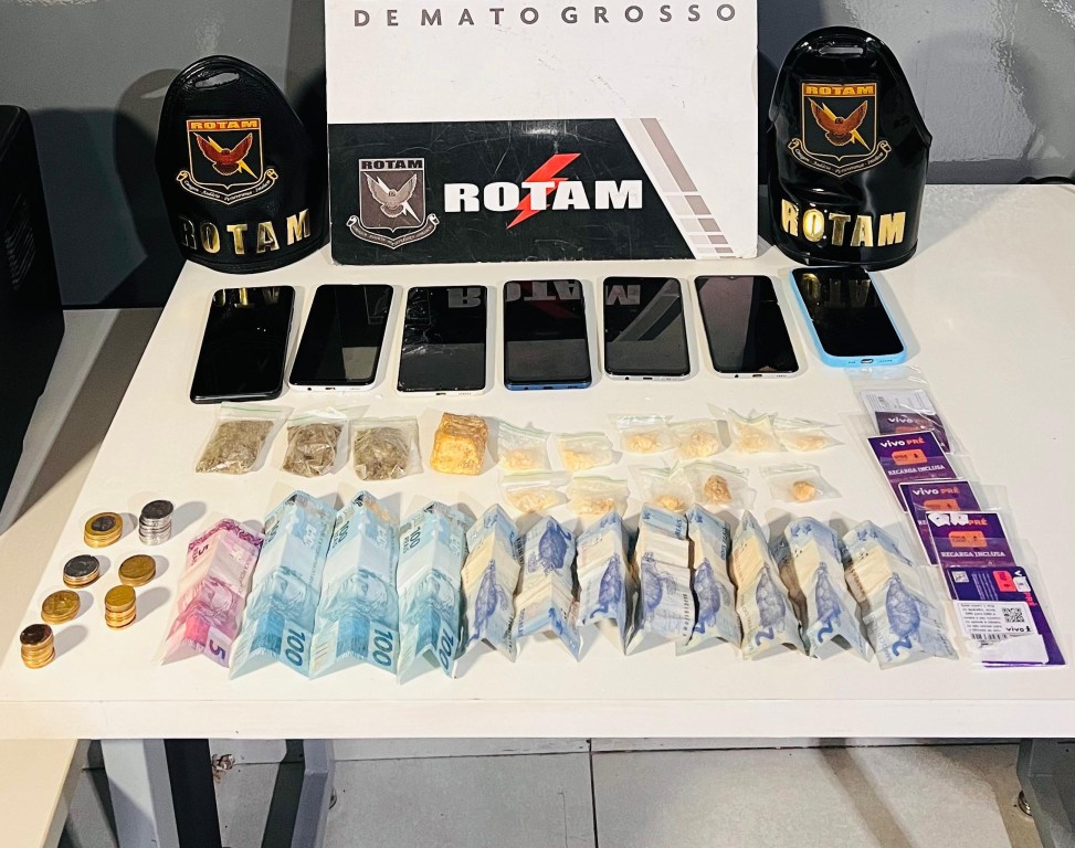 Perseguição policial termina com prisão de suspeito por tráfico e estelionato
