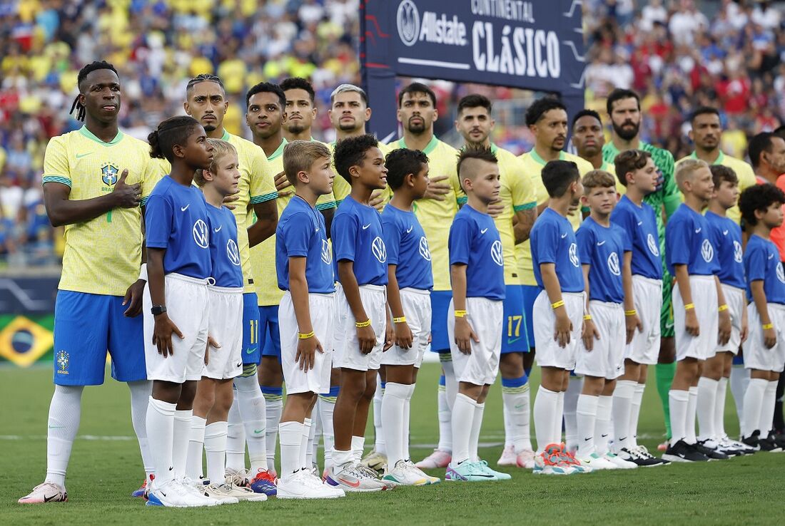 CBF oferece ingressos gratuitos para crianças no jogo Brasil x Peru; CONFIRA DETALHES
