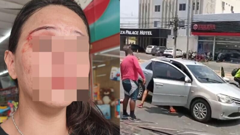 Polícia detém motorista de app que agrediu mãe de criança autista em Cuiabá