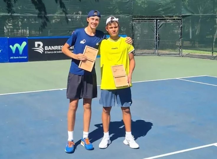 Tenista cuiabano conquista título de duplas no ITF J60 em Santo Domingo