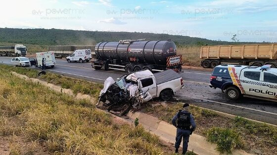 Grave Acidente na MT-140 Mata Duas Pessoas Próximo a Santa Rita do Trivelato