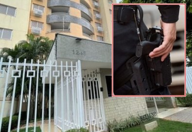 Cabo da PM vai na casa da ex-esposa, atira no marido dela e foge em Cuiabá