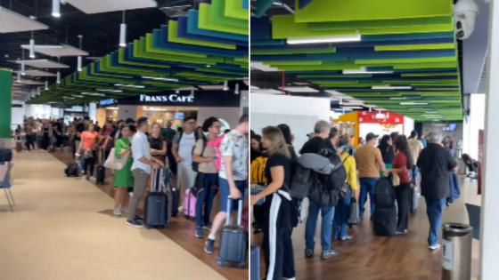 Cancelamento de voos pela LATAM gera fila no aeroporto de VG
