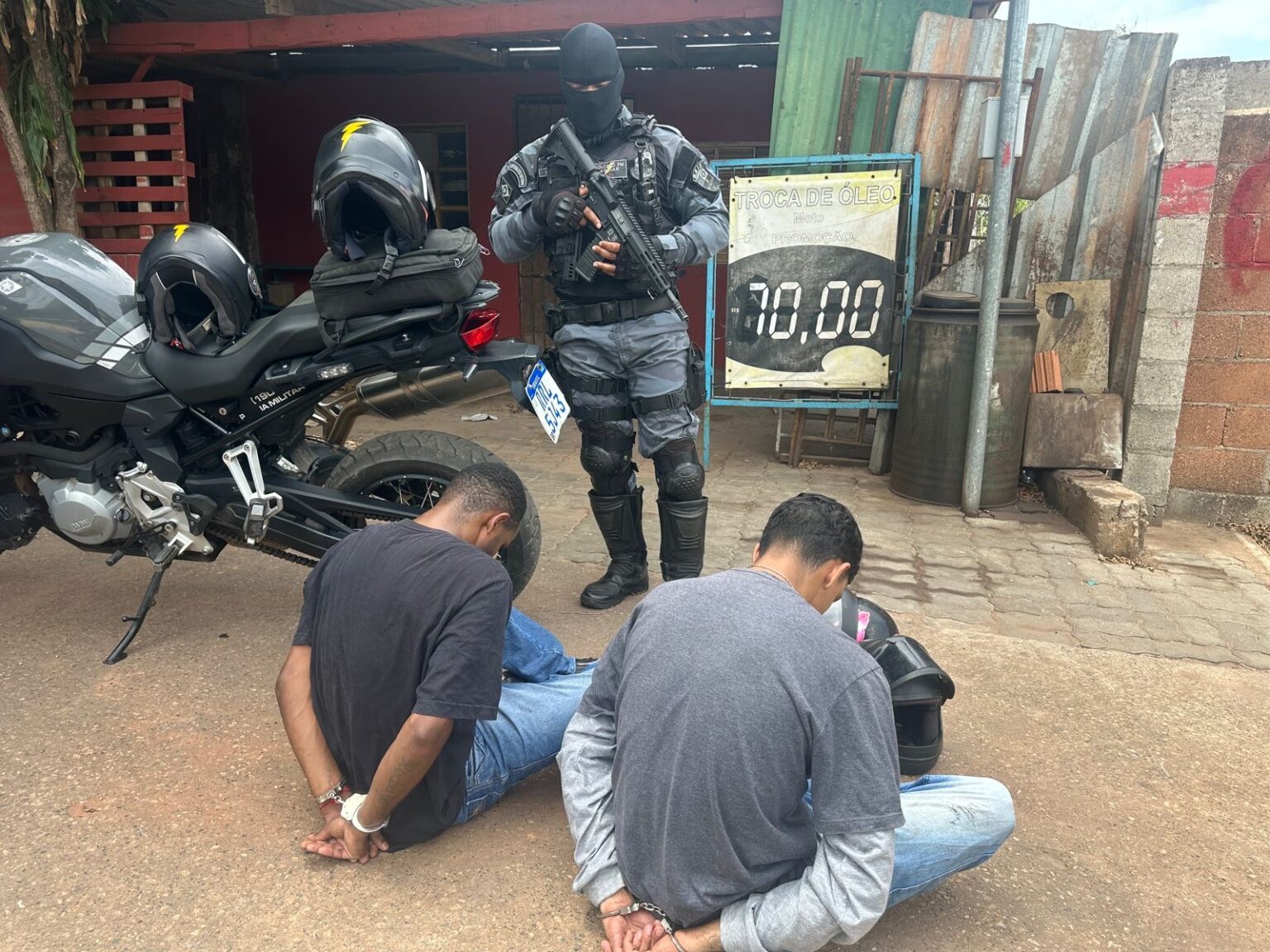 Assalto a Residência de Idoso em Cuiabá Termina com Prisão de Suspeitos pela PM