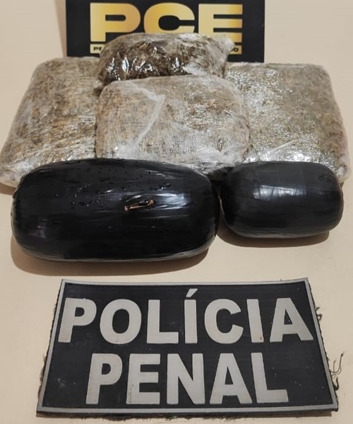 Duas Mulheres São Presas ao Tentarem Entrar com Drogas na Penitenciária Central do Estado em Cuiabá