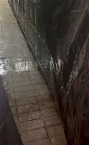 Vídeo mostra vazamento no arquivo nacional em Brasília e acervo é ameaçado; VEJA VÍDEO