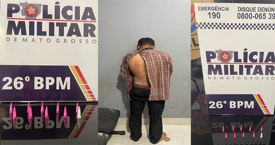 Homem Invade Residência no Jardim das Orquídeas e Provoca Caos