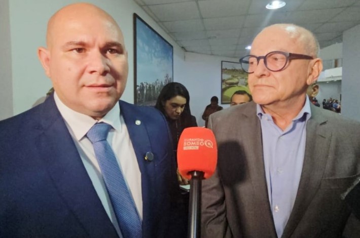 Abílio e Pivetta discutem Saúde e recursos para Cuiabá em reunião no Palácio Paiaguás